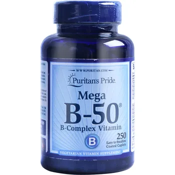 

Free shipping Mega B-50 B-Complex Vitamin 250 pcs