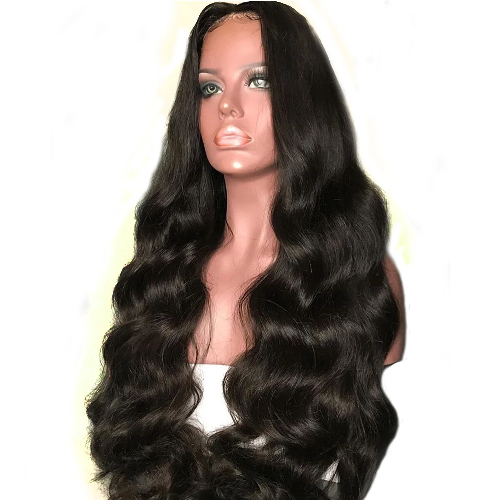 

Eversilky Pre Plucked Hairline Body Wave Full Lace Wigs for Black Women Glueless Brazilian Remy Human Hair Wigs Bleached Knots
