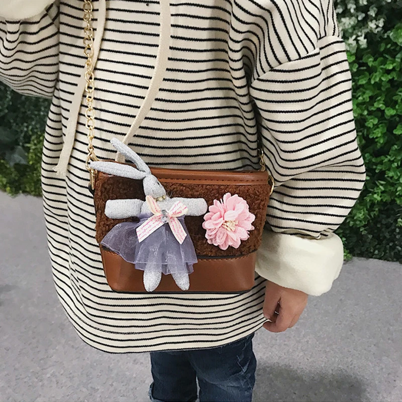 JIHAO Children's handbag PU Leather Cute Crossbody Mini High Quality