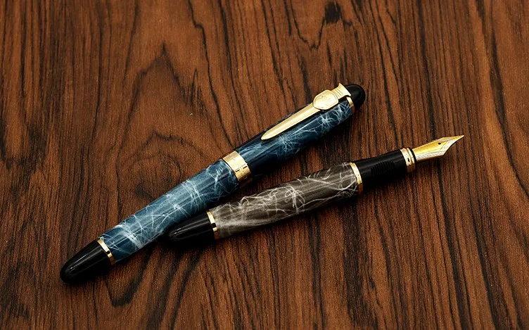 Высокое качество JINHAO X450 Роскошная нержавеющая сталь F наконечник для письма авторучка ручка, канцелярские принадлежности для офиса школьные принадлежности брендовые чернильные ручки