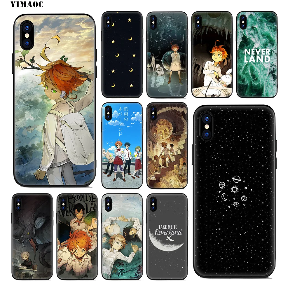 YIMAOC обещанный Neverland аниме Мягкий силиконовый чехол для iPhone 11 Pro Xr Xs Max X или 10 8 7 6 6S