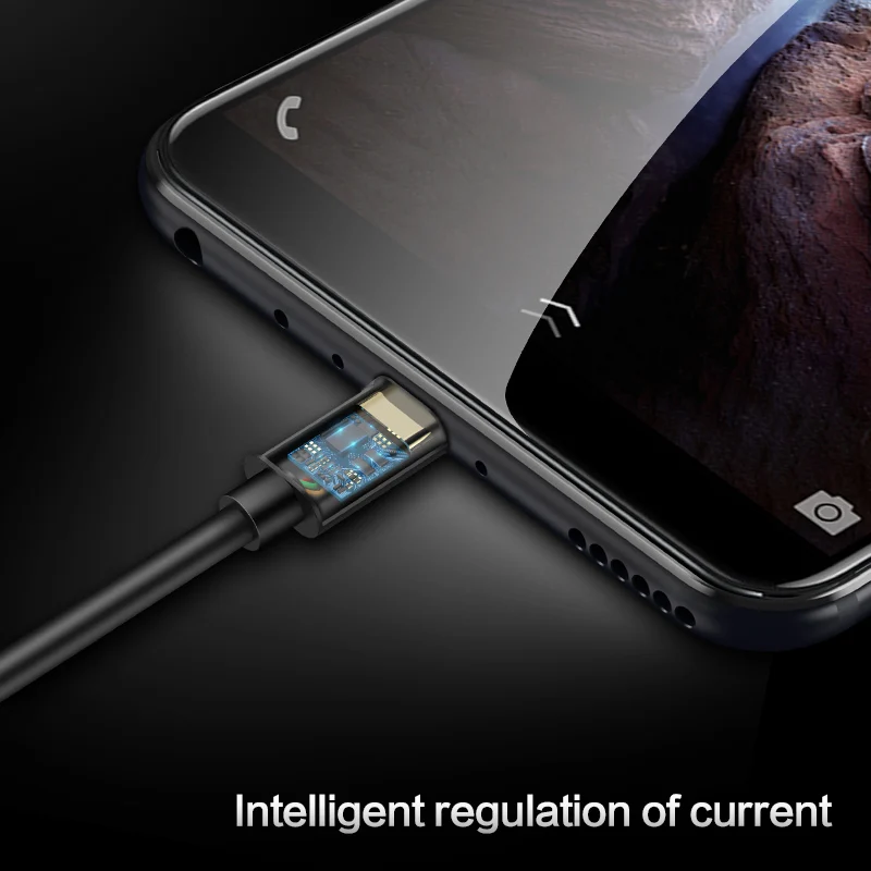 SmartDevil Cable Micro USB 3A de carga rápida Cable de datos para Samsung Xiaomi Tablet Android Teléfono Móvil Cable de carga del Cable del cargador