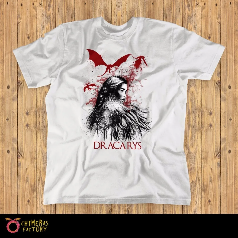 

Dracarys Unisex T-Shirt | , Daenerys Targaryen, Mother Of Dragons 2019 Summer Round Neck Famous Create A Shirt