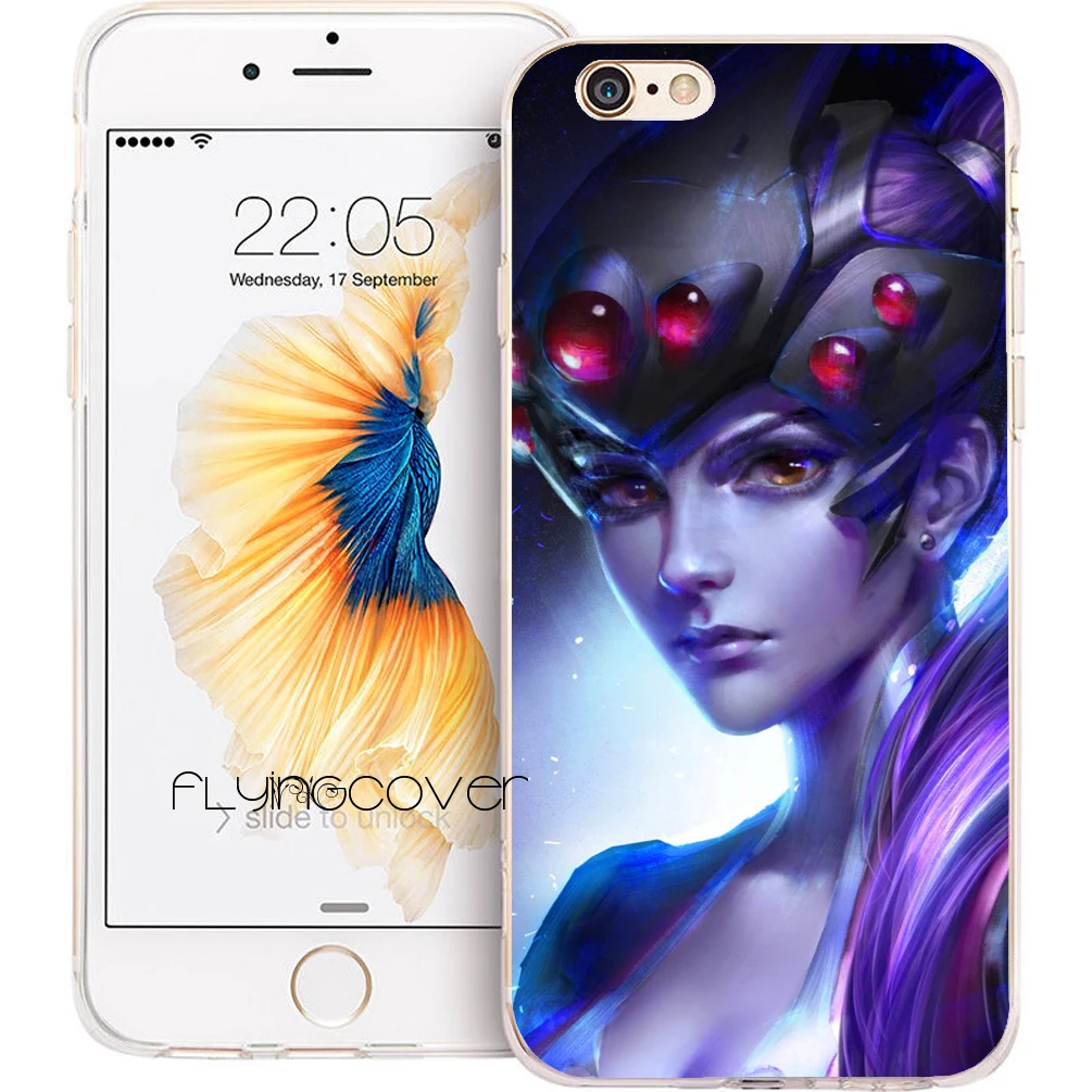 Fundas D. VA WIDOWMAKER ВЛ телефонные чехлы для iphone 10x7 8 6 6 S плюс 5S 5 SE 5C 4S 4 iPod Touch 6 5 прозрачный мягкий силиконовый чехол