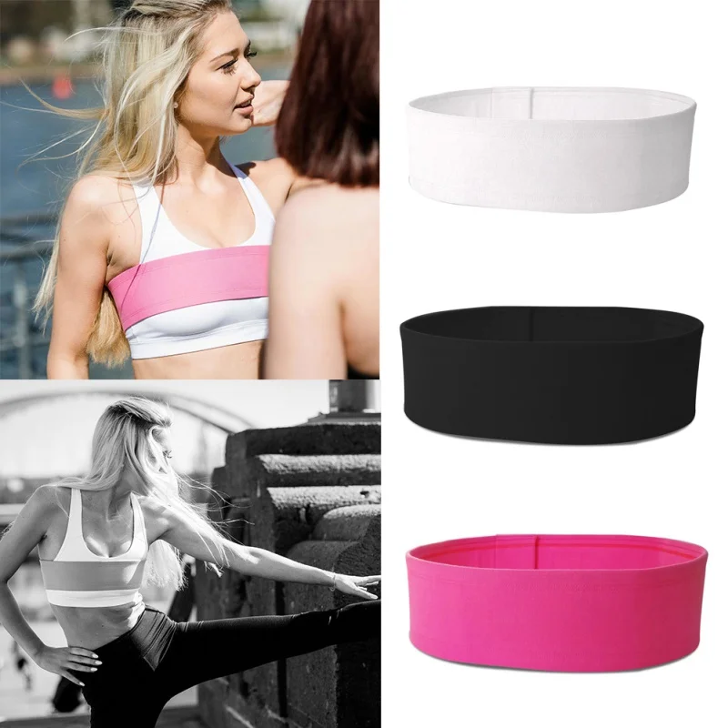 1 Pcs Breast Support Band Anti Bounce No-Bounce Adjustable Training Athletic Chest Wrap Belt Bra Alternative Accessory 7