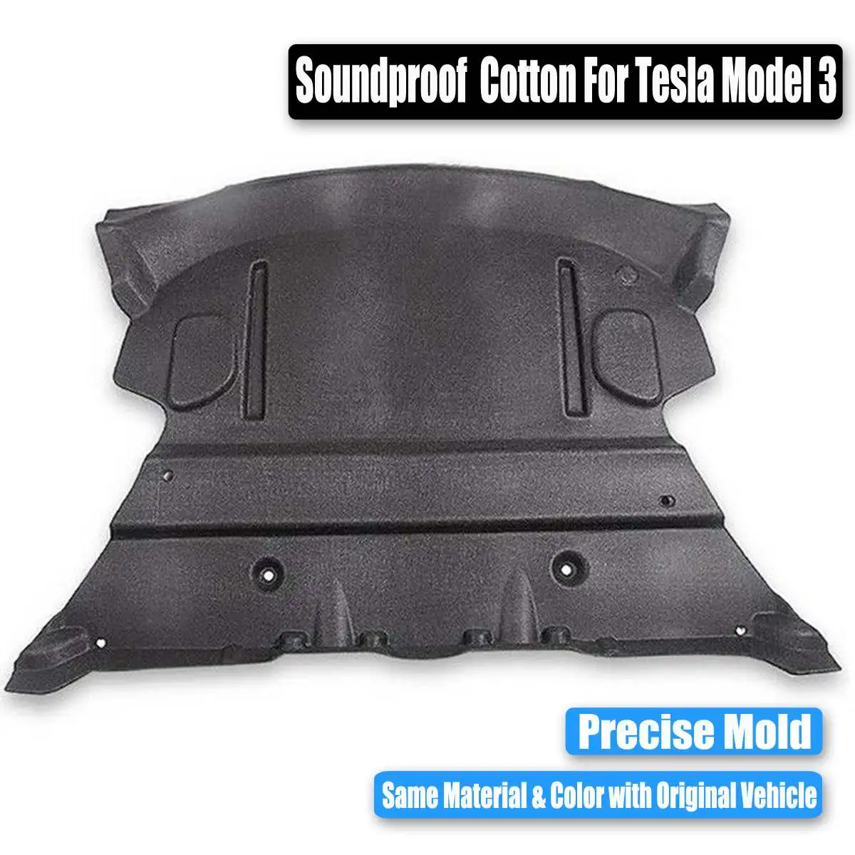

Car Rear Trunk Soundproof Cotton Mat Sound Proof Deadening Protective Mat For Tesla Model 3 Car Accessories