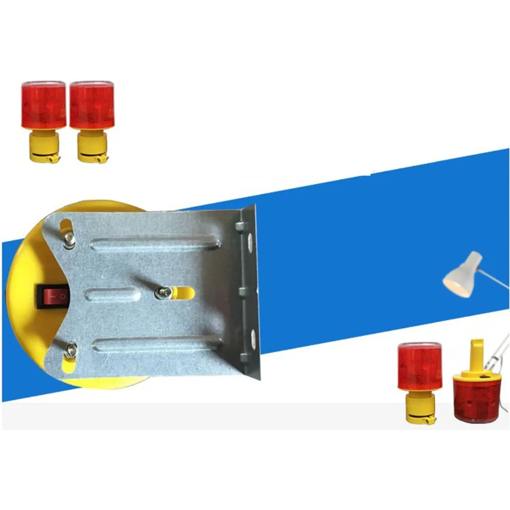  Solar Powered Traffic Warning Light Safety Signal Cone Beacon Alarm Lamp tower Hanging light Indust - 32878328628