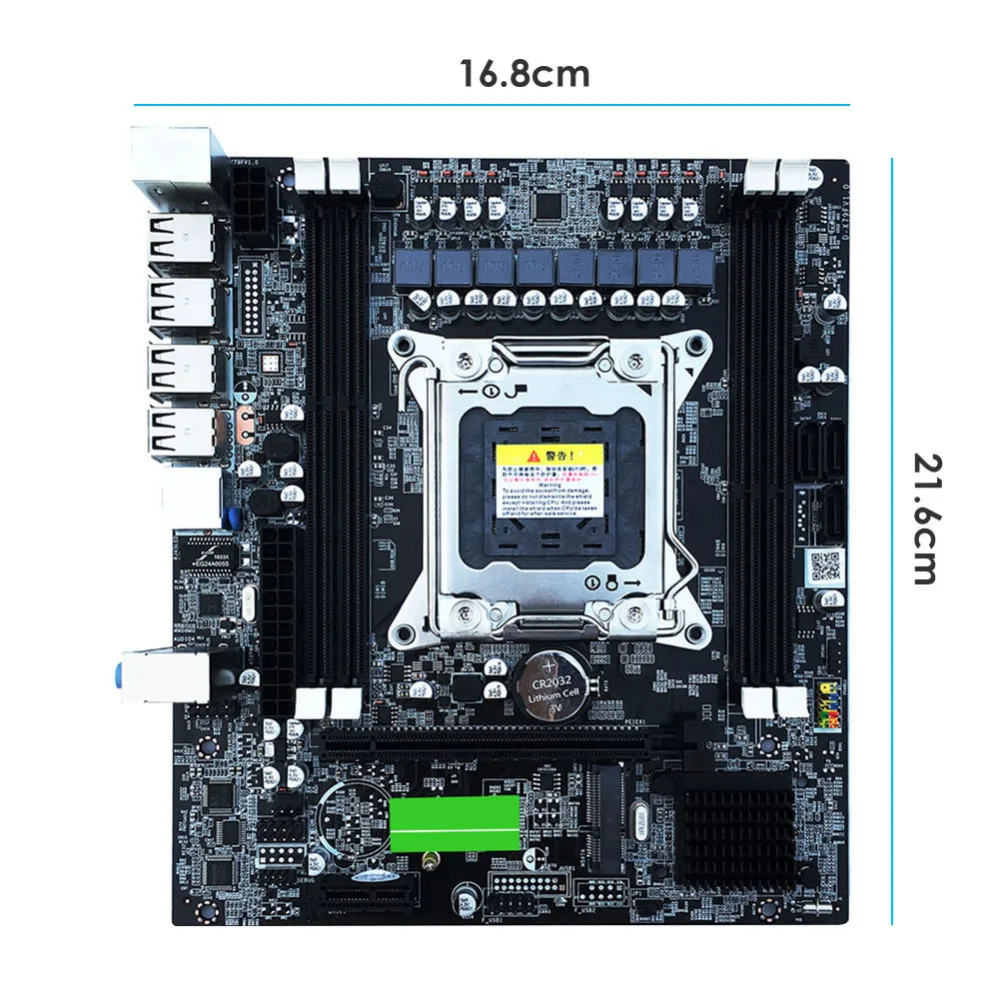 X79 E5 Desktop Computer Mainboard 2011 Dual Channels RECC Gaming Motherboard CPU Platform Support Octa Core LGA