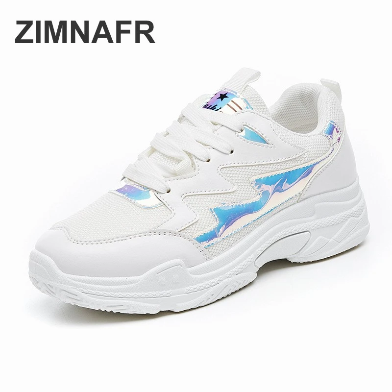 

2018 autumn new casual shoes female white shoes thick bottom breathable fashion casual fashion sneakers