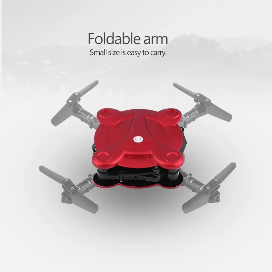 FQ777 FQ17W мини селфи складной Радиоуправляемый Дрон 3D 6-Wifi FPV 0.3MP камера g-сенсор высота Удержание светодиодный свет Квадрокоптер игрушка