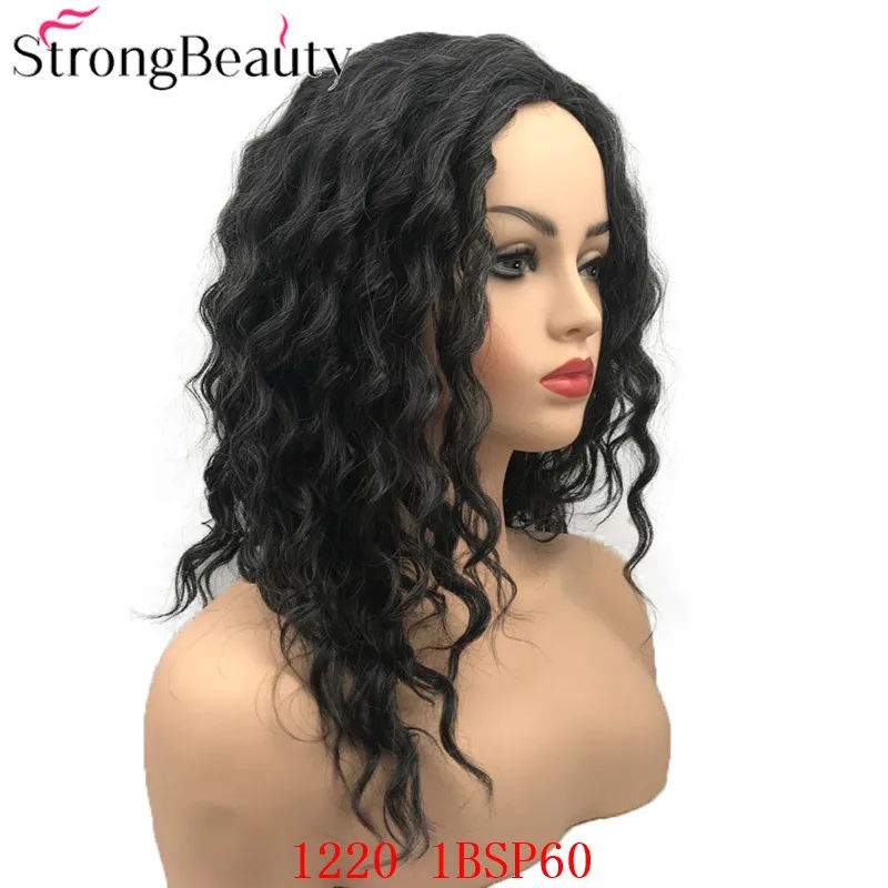 StrongBeauty синтетические парики для женщин длинные волнистые серые парики для королевы драконов шиньоны для женщин