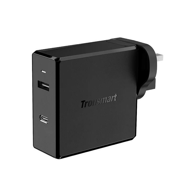 Tronsmart WCP03 USB-C зарядное устройство Быстрая зарядка быстрое зарядное устройство 57 Вт PD зарядное устройство Быстрая зарядка для iphone, xiaomi, samsung, huawei - Тип штекера: Великобритания