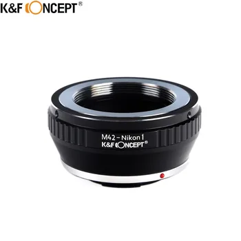 

K&F CONCEPT for M42-Nikon 1 Camera Lens Mount Adapter Ring for M42 Lens to Nikon 1 Mount Camera Body N1 1 V1 V2 V3 S1 S2 J1 J2