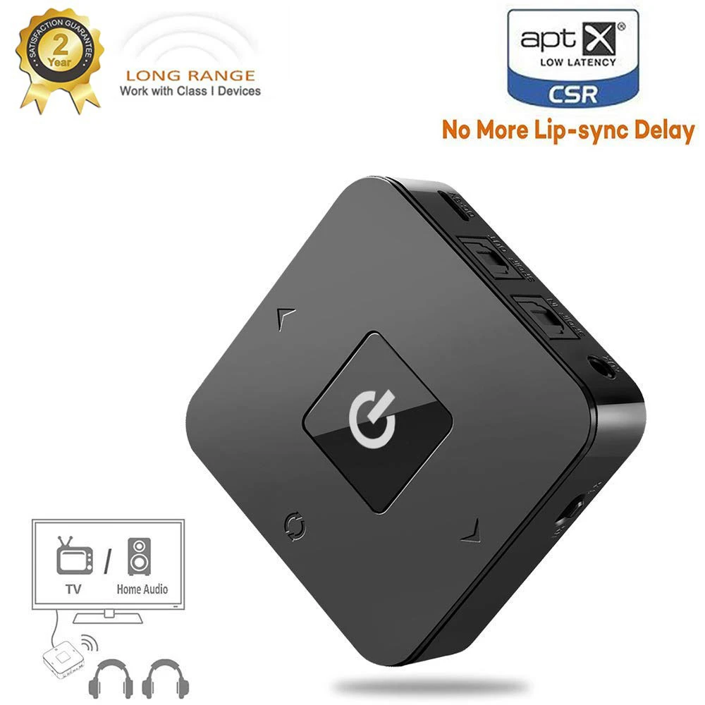 Bluetooth 5 0 CSR8670 Aptx с низкой задержкой Aux 3 мм RCA SPDIF оптический передатчик Toslink приемник
