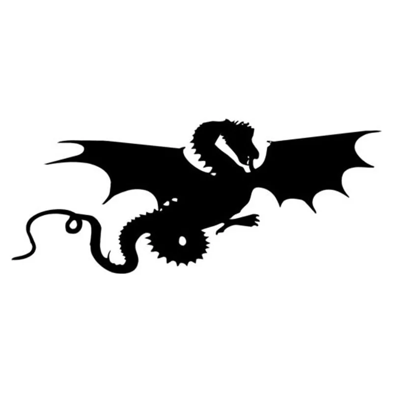 

15.2*6.3CM Dragon Car Stickers Interesting Reflective Car Styling Accessories Motorcycle Decals C2-0544