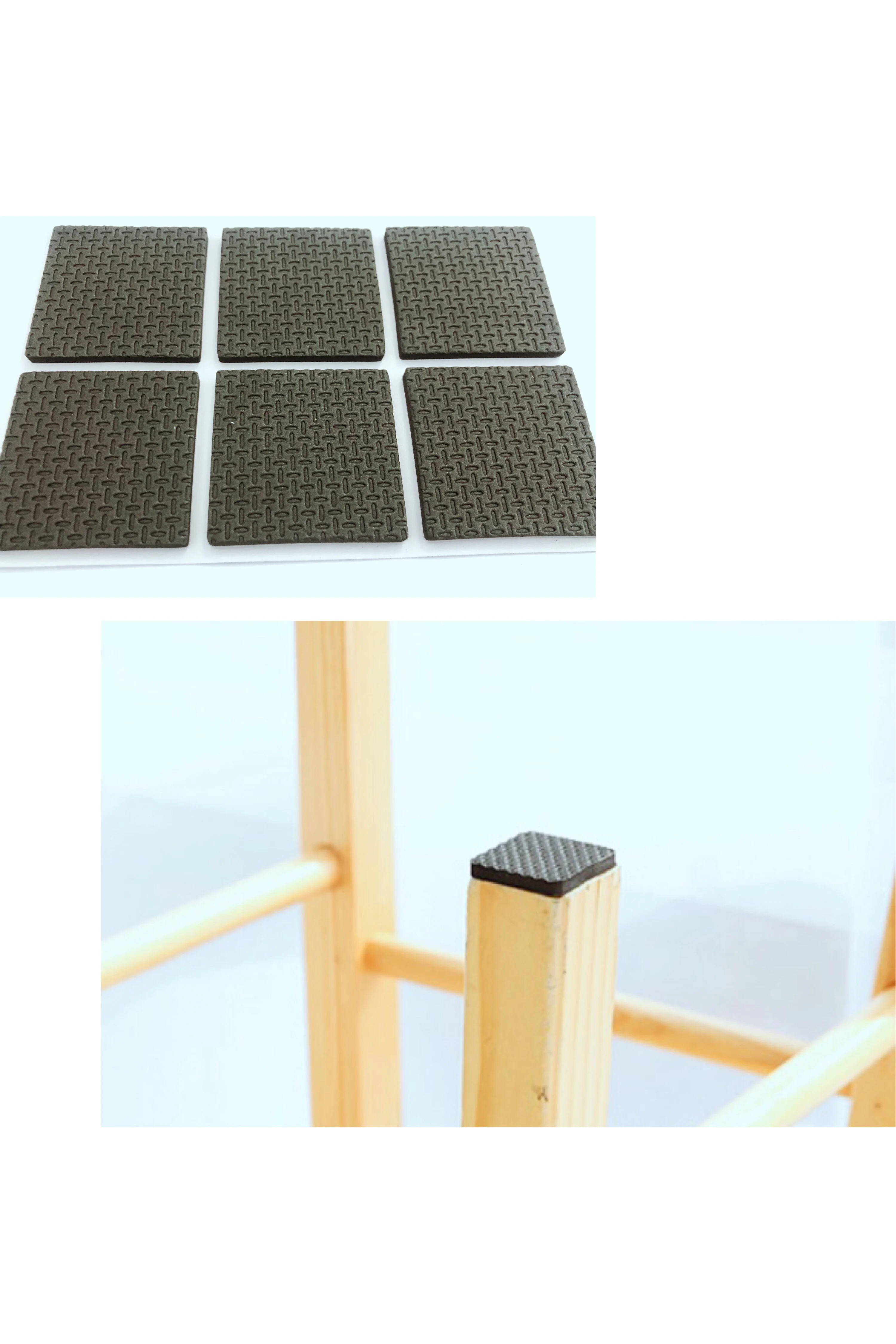 Рисунок 2 - ST002 квадратные самоклеящиеся ножки для мебели