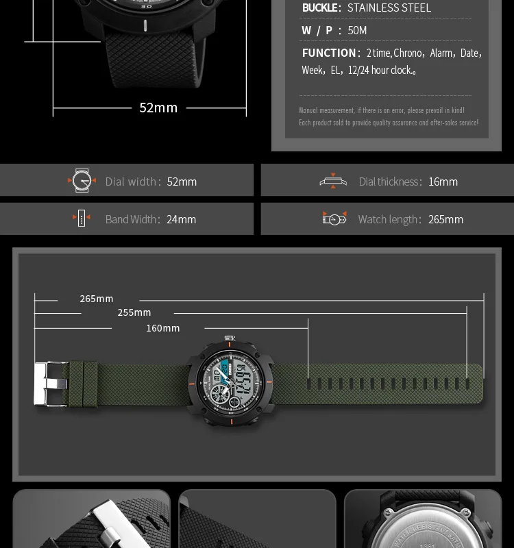 de luxo marca digital relógio quartzo dos