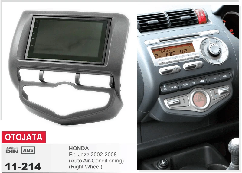 

frame+Car DVD radio Android 7.1.1 Autoradio GPS Player Headunit for honda jazz 2002-2008 auto ac stereo dvr navi tape recorder