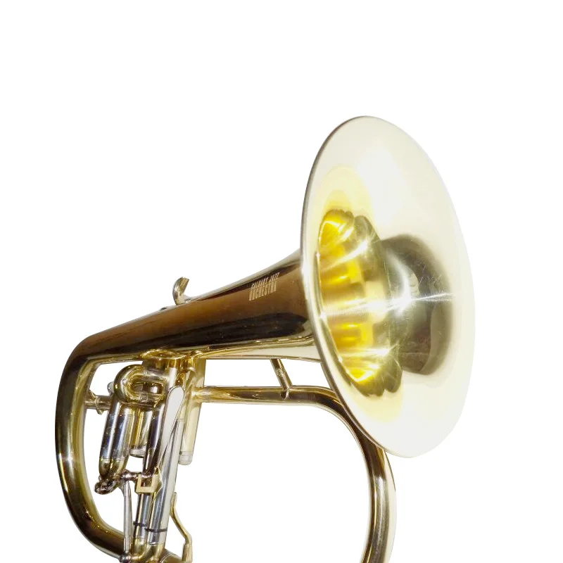 Bb ключ flugelhorn лаковая отделка Monel поршень чехол с мундштуком Flugel Horn Instrumento Musicais professionais