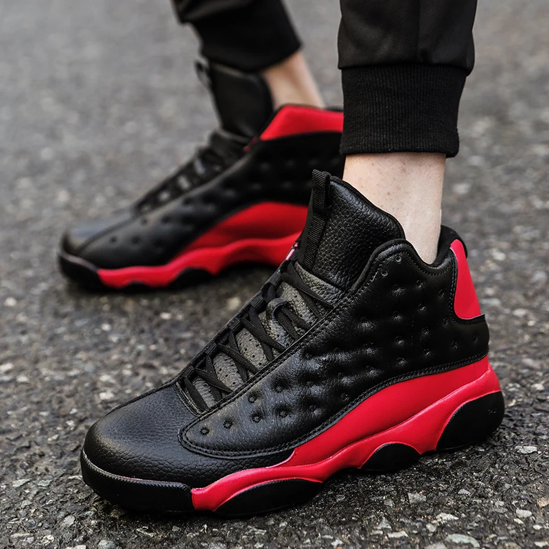 

New Style Breathable Basketball Shoes Men High Top Shockproof Ankle Boots Retro Basketball Sneakers Training Sport Jordan Shoes