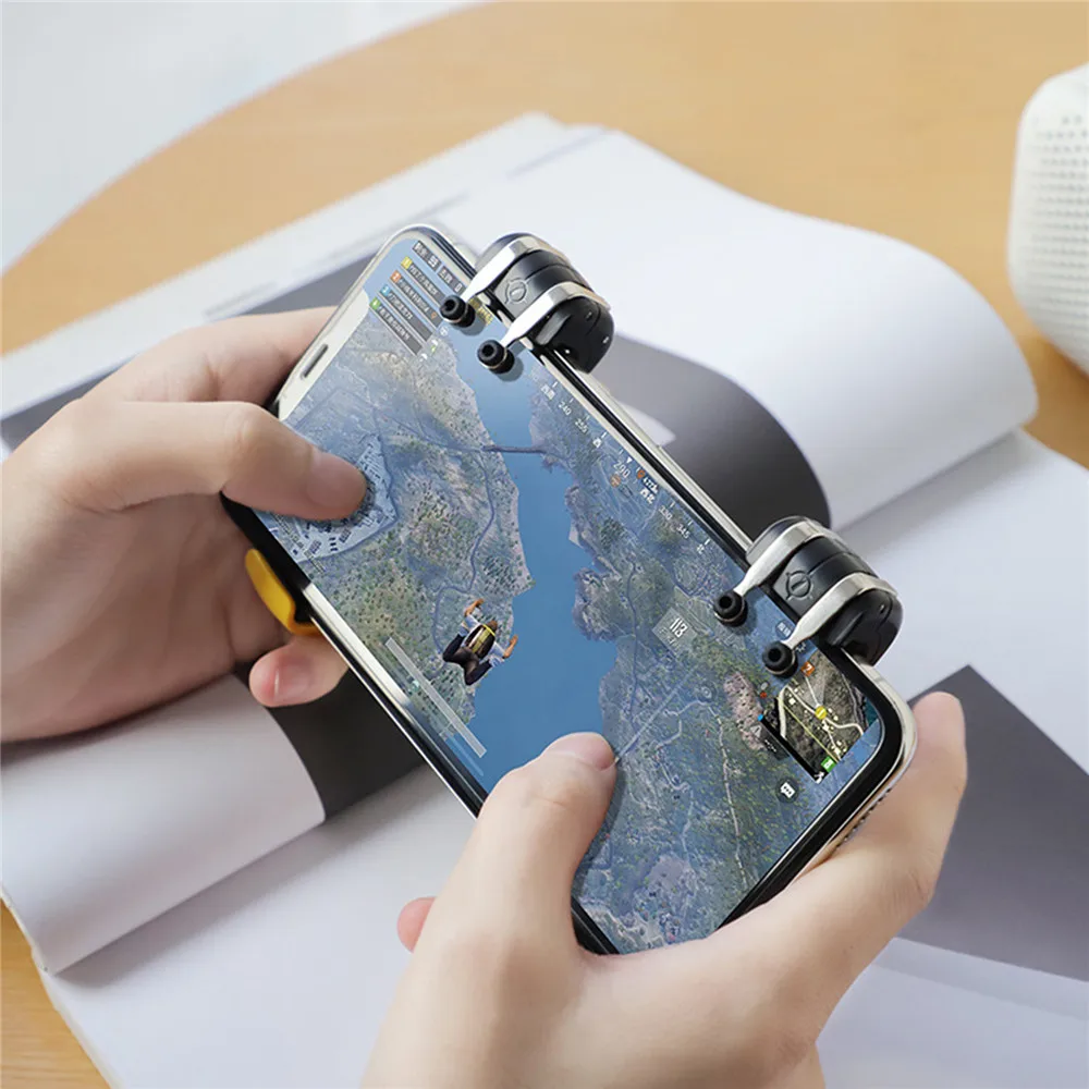 

PUBG Joystick Controller Gamepad For PUBG Mobile Joystick For iOS Android Controller Fire Trigger Aim Button Six Fingers
