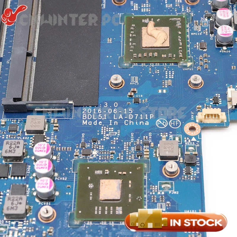 NOKOTION para HP 15-BA 15-BA021CY 255 G5 serie portátil placa base 854967-601, 854967-001 854964-601 de 854964 -001 BDL51 LA-D711P NOKOTION para HP 15-BA 15-BA021CY 255 G5 serie portátil placa base 854967-601, 854967-001 854964-601 de 854964 -001 BDL51 LA-D711P
