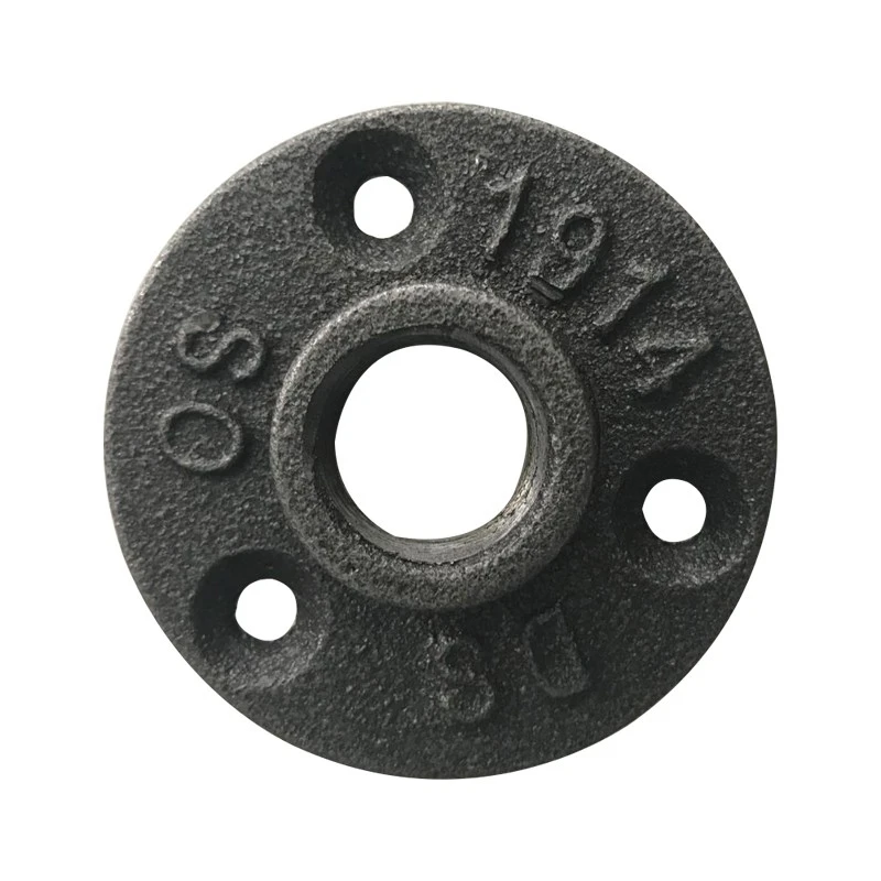 9pcs Lot Cast Iron Flange Base Diy Industrial Pipes Furniture Table Legs Feet Parts For Dn15 1 2 Pipe Loft Industrial Styl Aliexpress