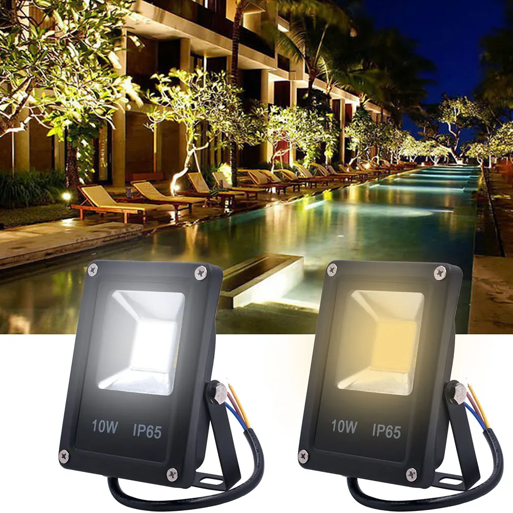 

DONWEI 10W 220V LED Floodlights Spotlight Led Search Light Outdoor Waterproof IP65 Floodlight for Garden Street Square