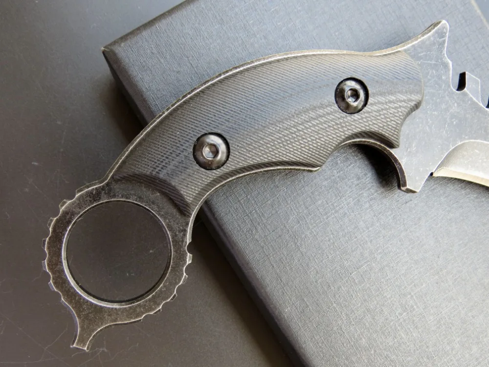 Eafengrow C1696 охотничий нож Karambit, инструменты для выживания, нож с фиксированным лезвием CS GO, тактический боевой походный ручной инструмент