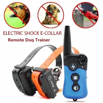

PET619 330 yard Dog Shock Training Collar Remote Rechargeable For 1/2 Dogs
