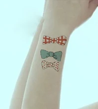 Tatuagem temporária à prova dwaterproof água adesivo arco emissor tatuagem treliça para crianças menina mulheres tatto adesivos flash tatoo tatuagens falsas