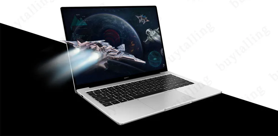 Новинка, ноутбук HUAWEI MateBook 14, Подлинная Windows 10, 14 дюймов, i5-8265U ram, 8 Гб rom, 512 ГБ, четырехъядерный ноутбук, 57.4Wh