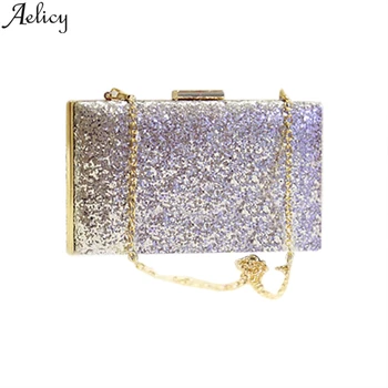 

Aelicy Ladies European And American Style Evening Bag Women Party Banquet Clutches Minaudiere Sparkly Clutch Bag Bolsas Mujer