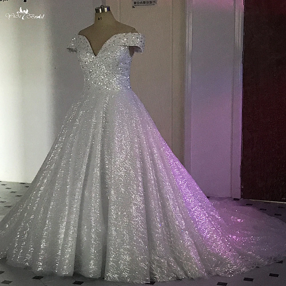 purple glitter bridesmaid dresses