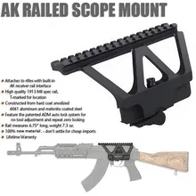 Быстрый отсоединитель AK пистолет рельсовый прицел Крепление Пикатинни боковой рельс монтажный прицел крепление для AK 47 AK 74 VI05027