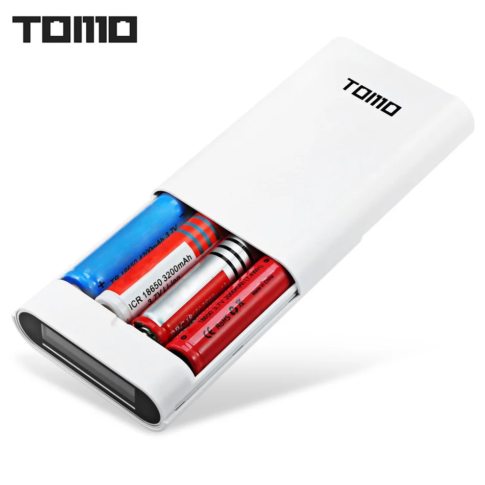 TOMO M4 4x18650 литий ионный аккумулятор Батарея DIY Портативный Зарядное устройство