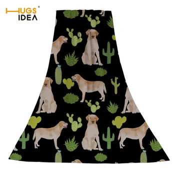 

HUGSIDEA Super Absorbent Home Textile Towels Labrador Retriever Corgi Design Warmer Soft Beach Towel for Kids Large Bath Towel