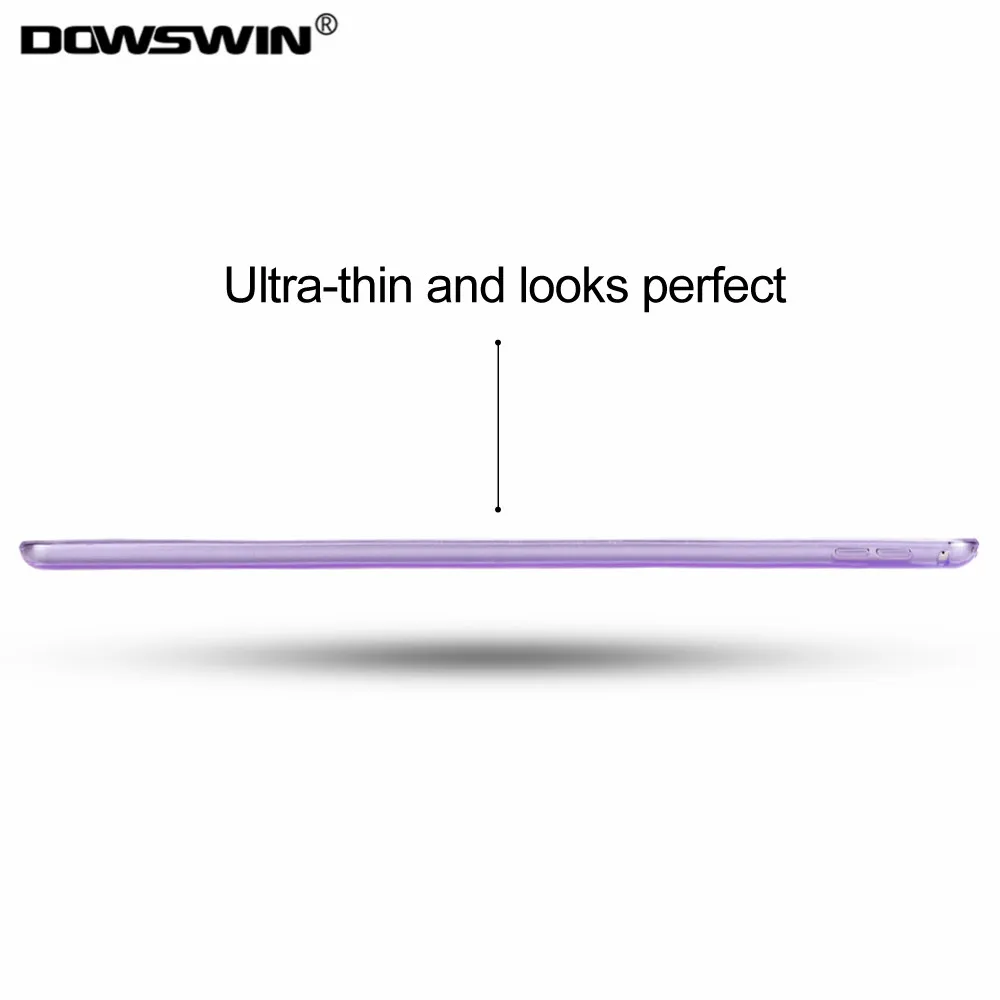 DOWSWIN чехол для iPad Pro 12,9 чехол мягкий, с бесцветным прозрачным и TPU Защитный чехол для iPad Pro 12,9 дюйма чехол