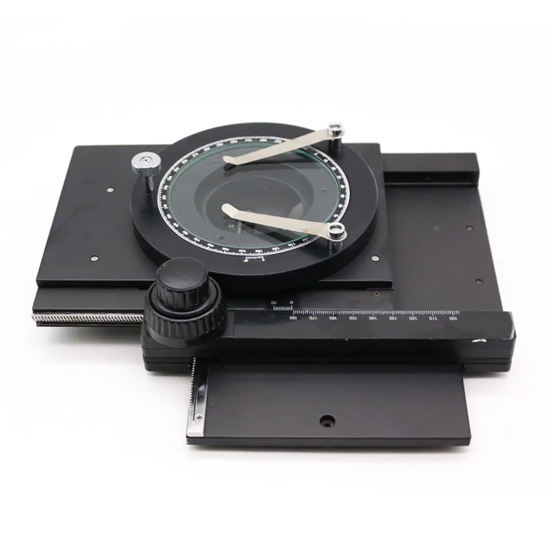 X-Y-Z Fine-tuning Working Stage Rotatable Microscope Universal Platform with Scale X-Y-Z Movement Stage for PCB Inspection