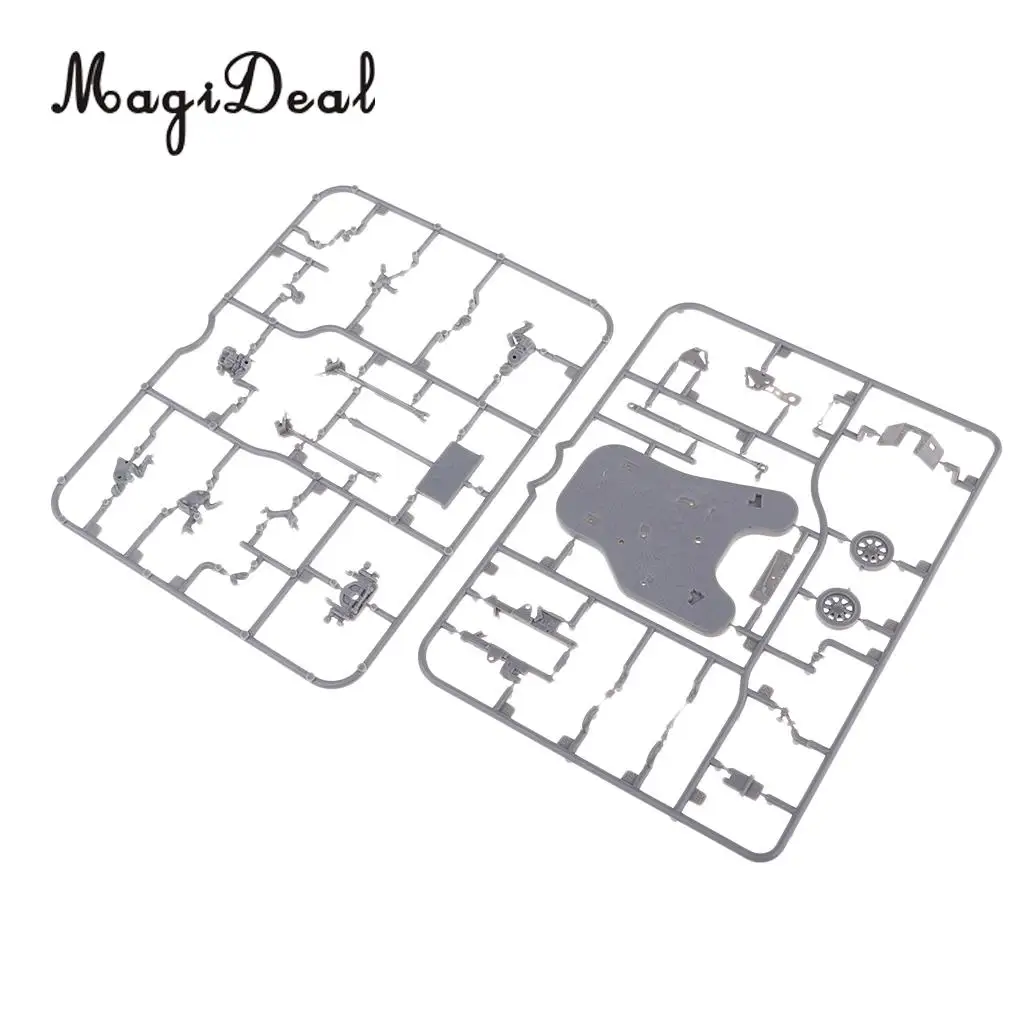 2pcs Simulation 4D 1:72 Scenario PAK40 Assembly Model Scene Kids Toy Gift Home Decor