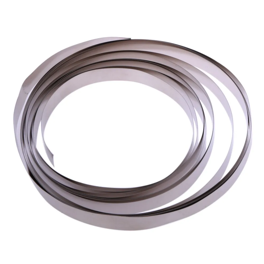 3M Sliver Nickel Strip 8*0.18mm Pure Ni Plate Nickel Strip Tape For Li