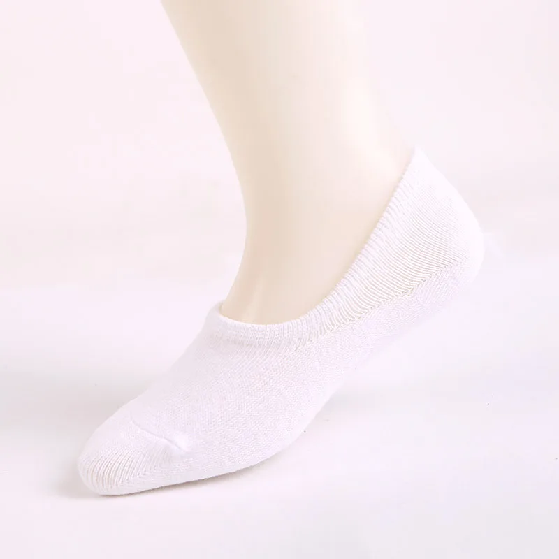 Детские носки-тапочки для мальчиков хлопковые нескользящие силиконовые невидимые носки-башмачки детские носки-невидимки для девочек короткие школьные пары