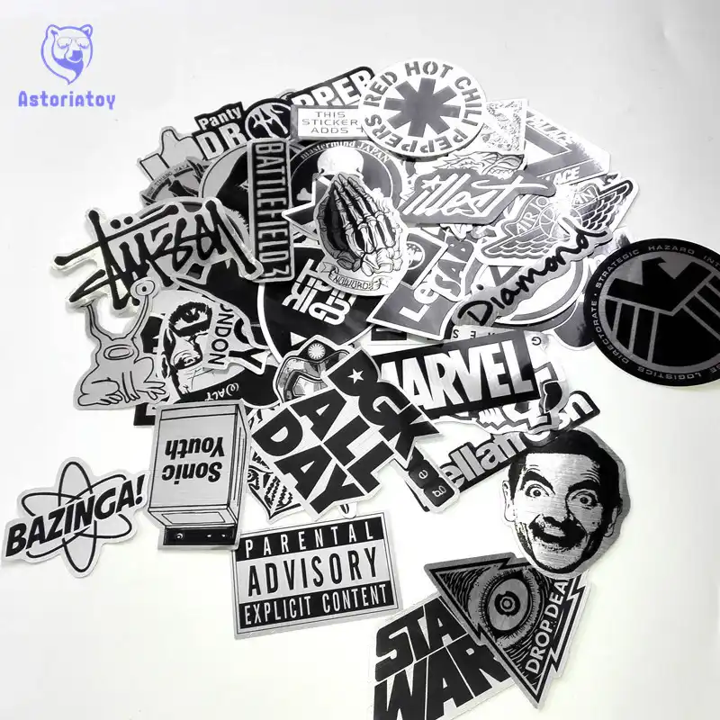 50pcs Mixed Jdm Star Wars Battlefield Illest Leica Play Marvel Panty Dropper Hellafresh Fake Car Sticker Skateboarddecal Play Sticker Leica Stickerstickers 50pcs Aliexpress