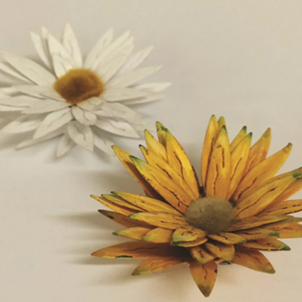

3D Daisy Flower Metal Cutting Dies For DIY Scrapbooking Craft Paper Card Decorative Etched Dies Embossing Die Cuts New 2019