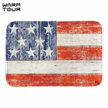 Теплый Тур памятный день коврики патриотический и военный Американский декор с флагами Крытый открытый двери коврики мягкая ткань ванная комната коврики