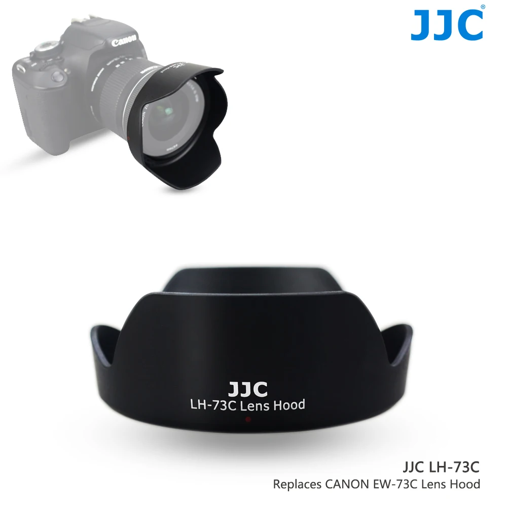 JJC LH-73C бленда реверсивном винте Цветочная козырек от солнца для Canon EF-S 10-18 мм f/4,5-5,6 IS STM бленда для Canon EW-73C