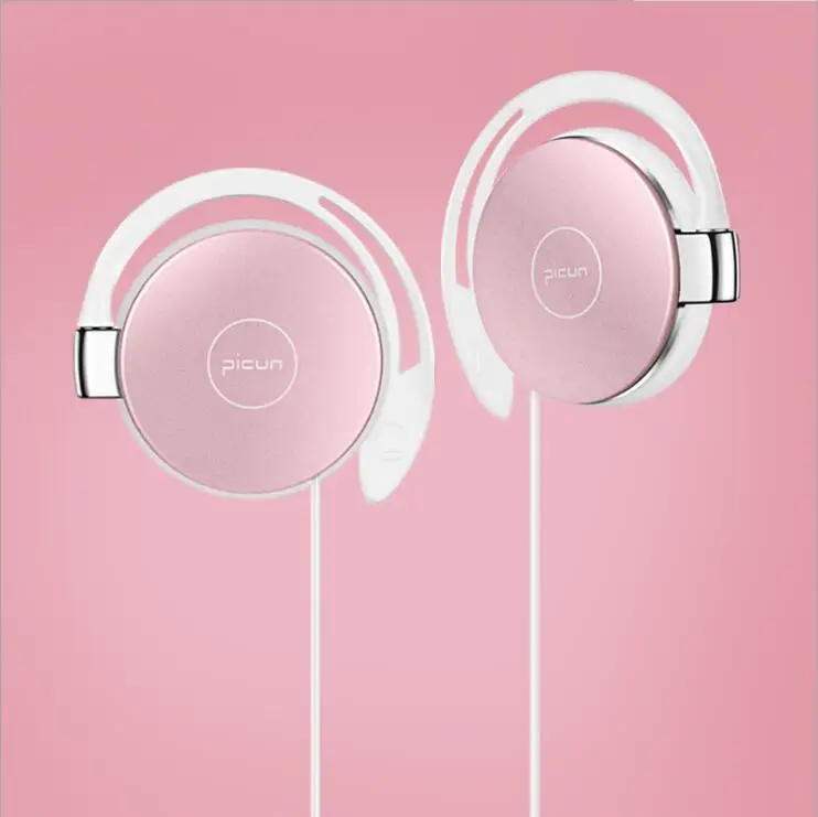 Проводные спортивные стереонаушники Picun L1 с ушным крючком Hi Fi наушники для бега