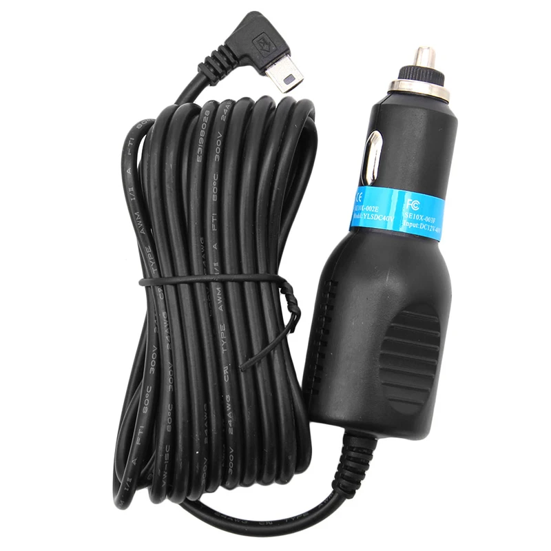 

Mini USB Car Power Charger Adapter Cable Cord For GPS Car Camera 3.5m