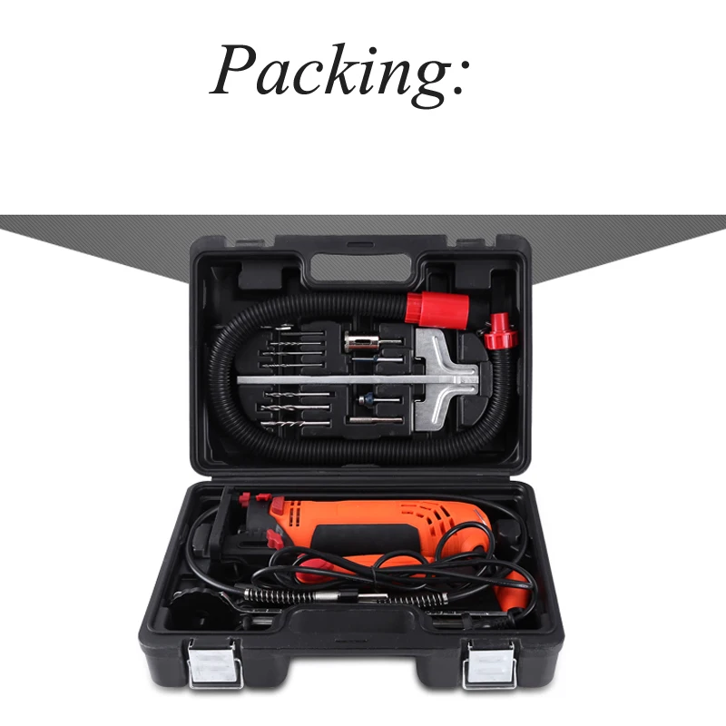 Handheld Woodworking Trimming Machine Eectric Power Tool DIY Renovator Edge Banding Machine Slot Forming Carving Trimmer MK-650D