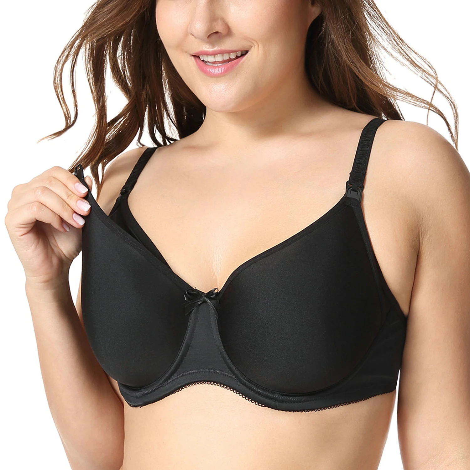 Women's Padded Underwire Full Sling Support Maternity Nursing Brain